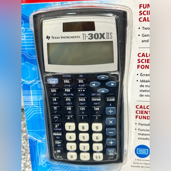 NWT Texas Instruments Calculator TI-30XllS Solar Scientific Calculator - Picture 4 of 6